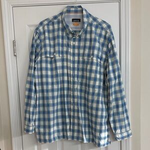 Orvis active fit Checkered Men's Shirt xxl